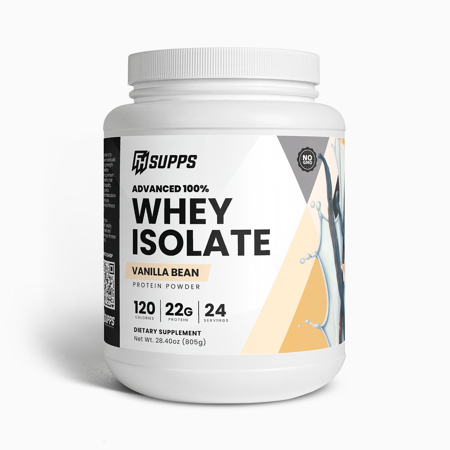 100% Whey Protein Isolate (Vanilla)