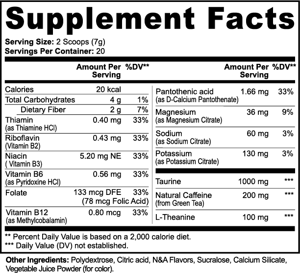 IGNITE Pre-Workout (Fruit Punch)