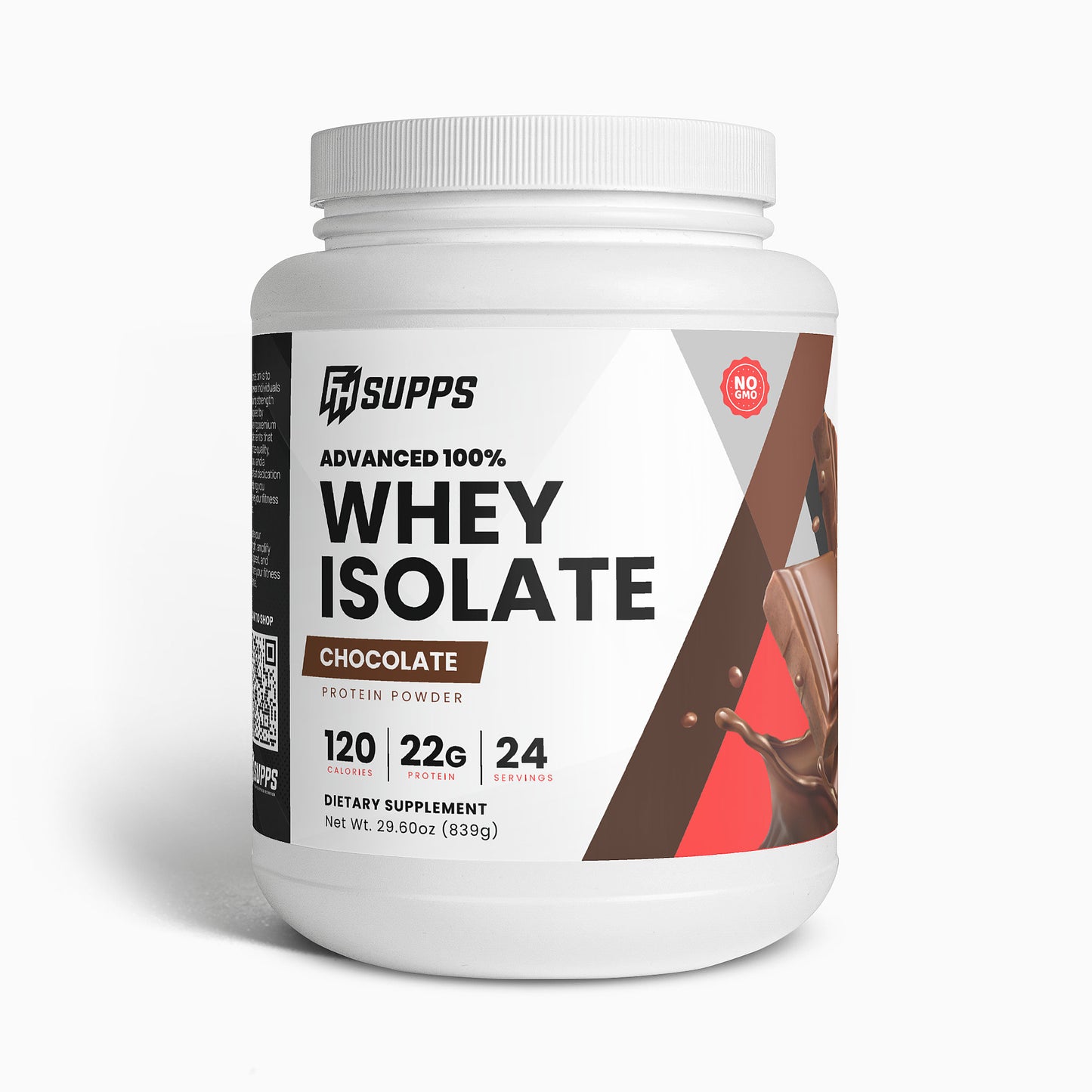 100% Whey Protein Isolate (Chocolate)