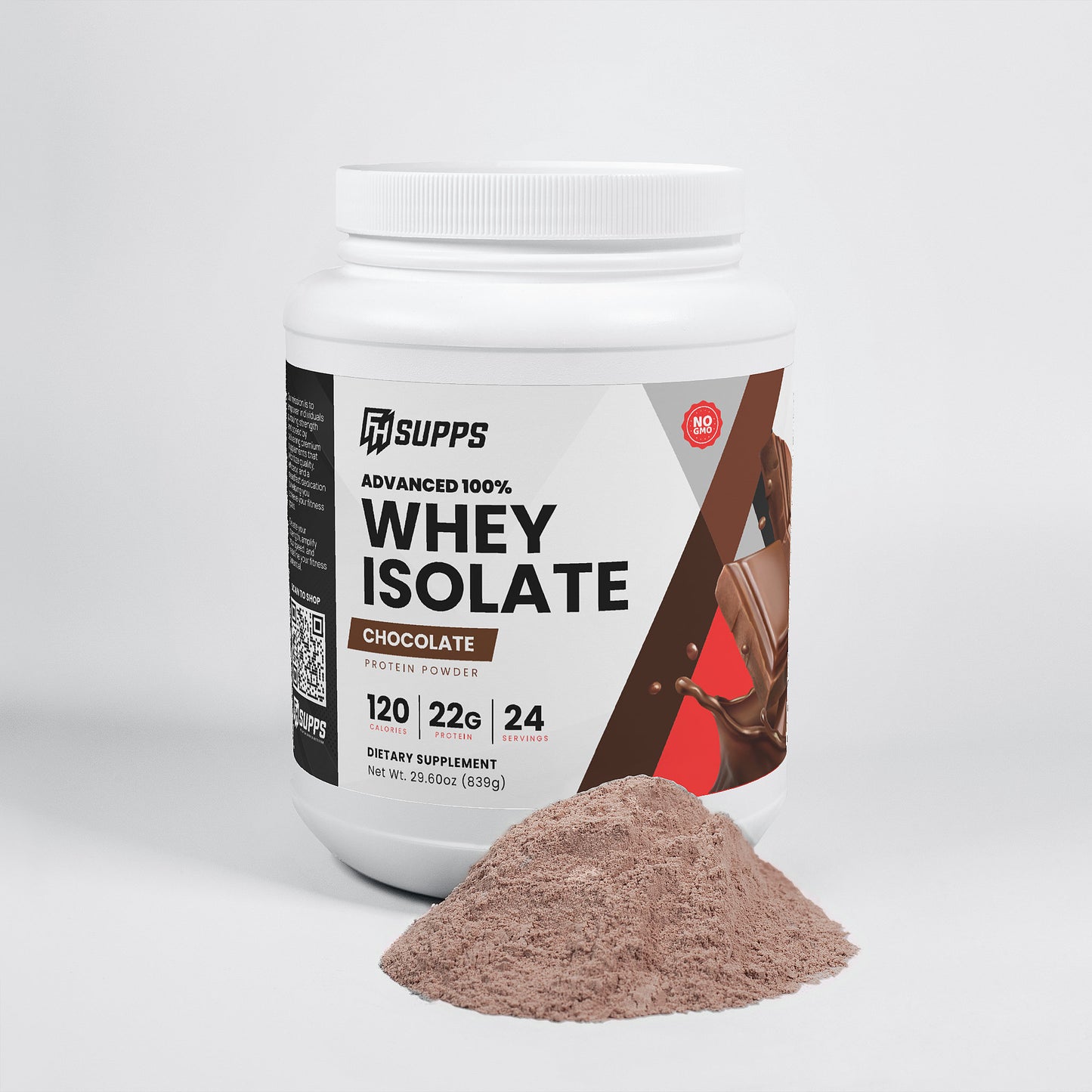 100% Whey Protein Isolate (Chocolate)