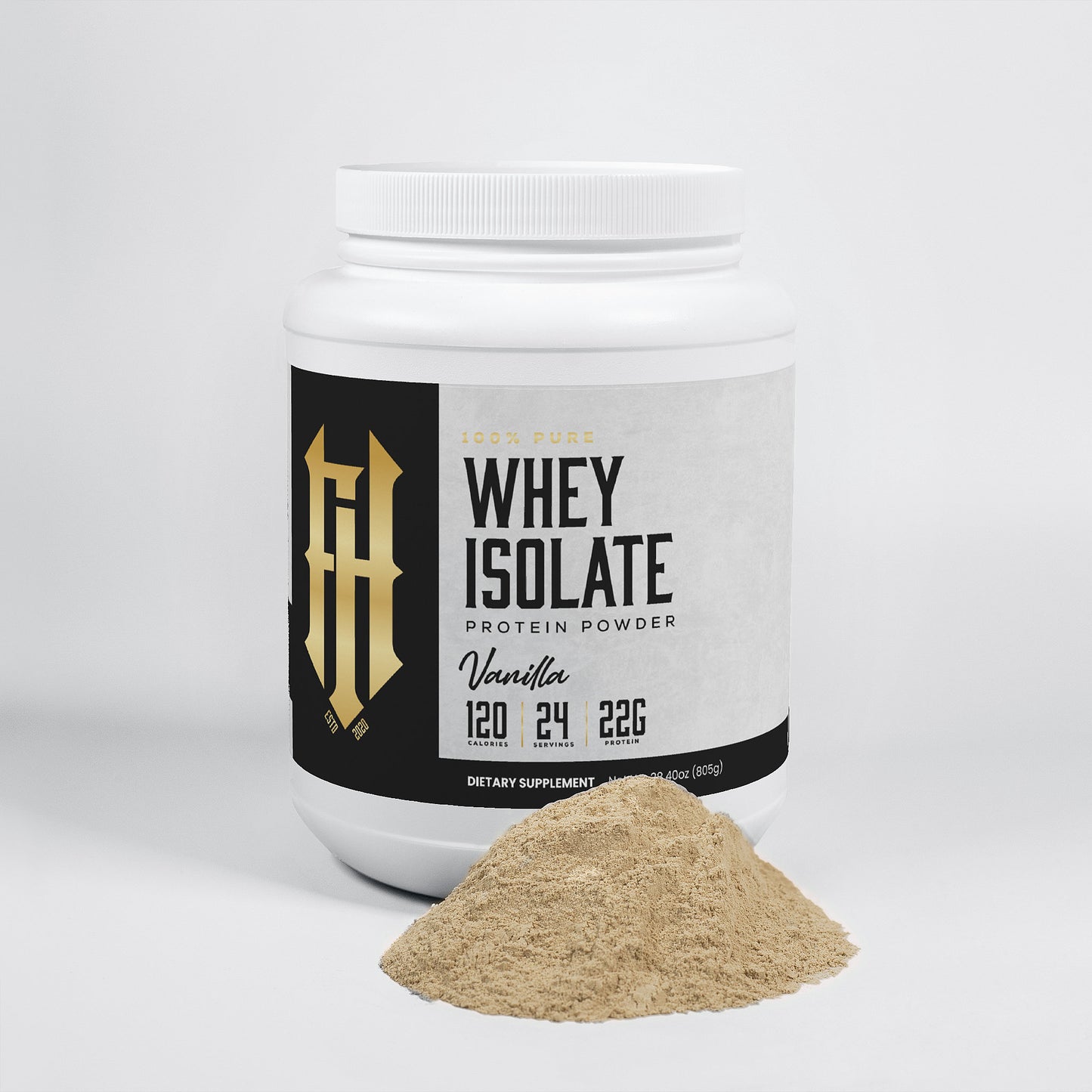 100% Whey Protein Isolate (Vanilla)