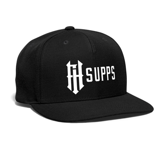 FH SUPPS Snapback - black